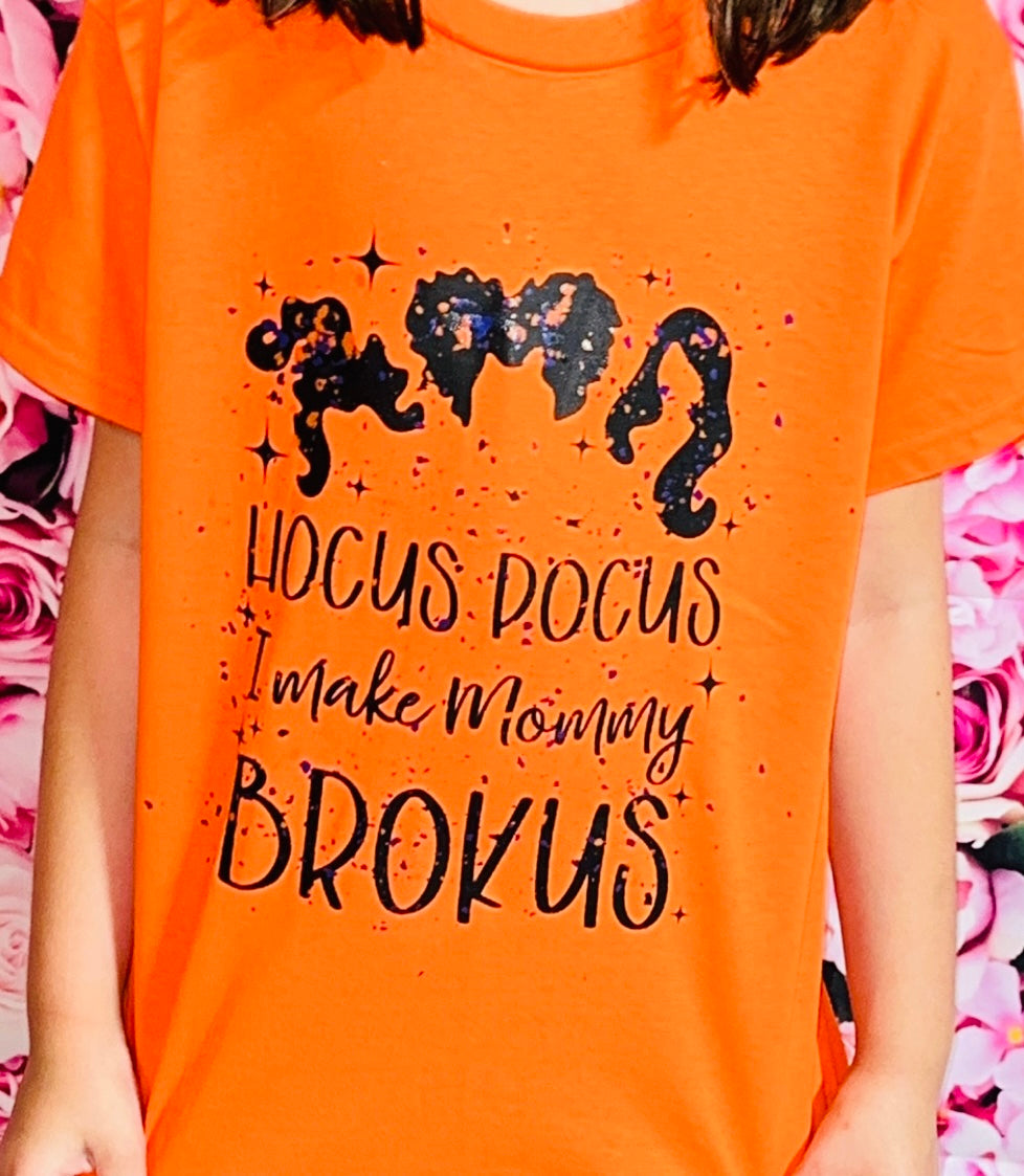 YOUTH/TODDLER CONFETTI HOCUS POCUS TEE