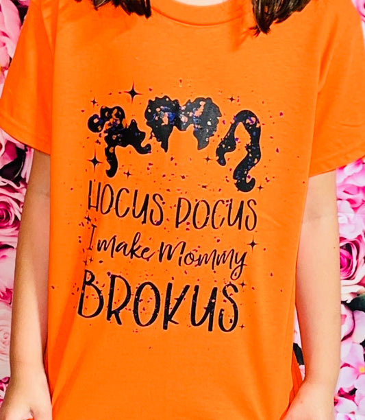 YOUTH/TODDLER CONFETTI HOCUS POCUS TEE