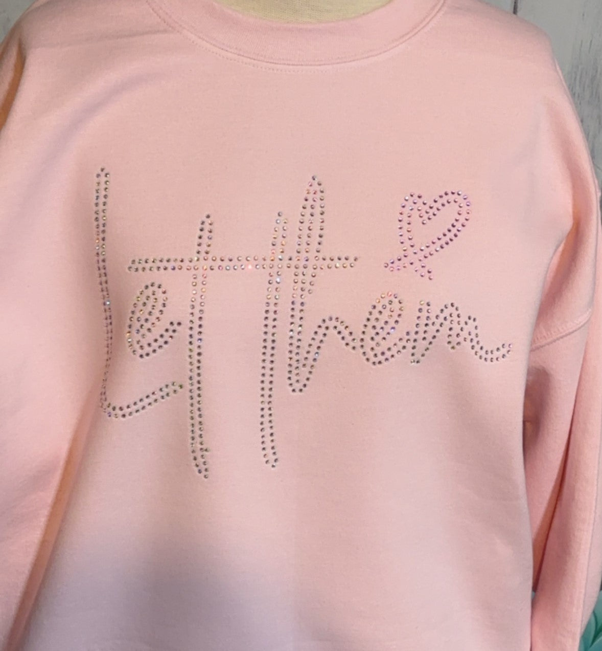 GLITTER & GLAM LET THEM SWEATER