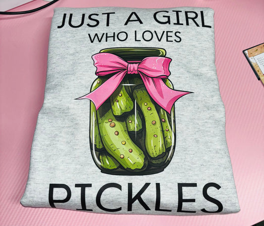 JUST A GIRL WHO LOVES PICKLES