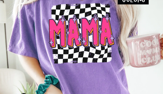 MAMA CHECKER CC TEE