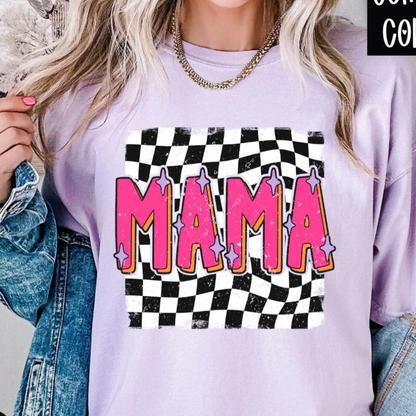 MAMA CHECKER CC TEE