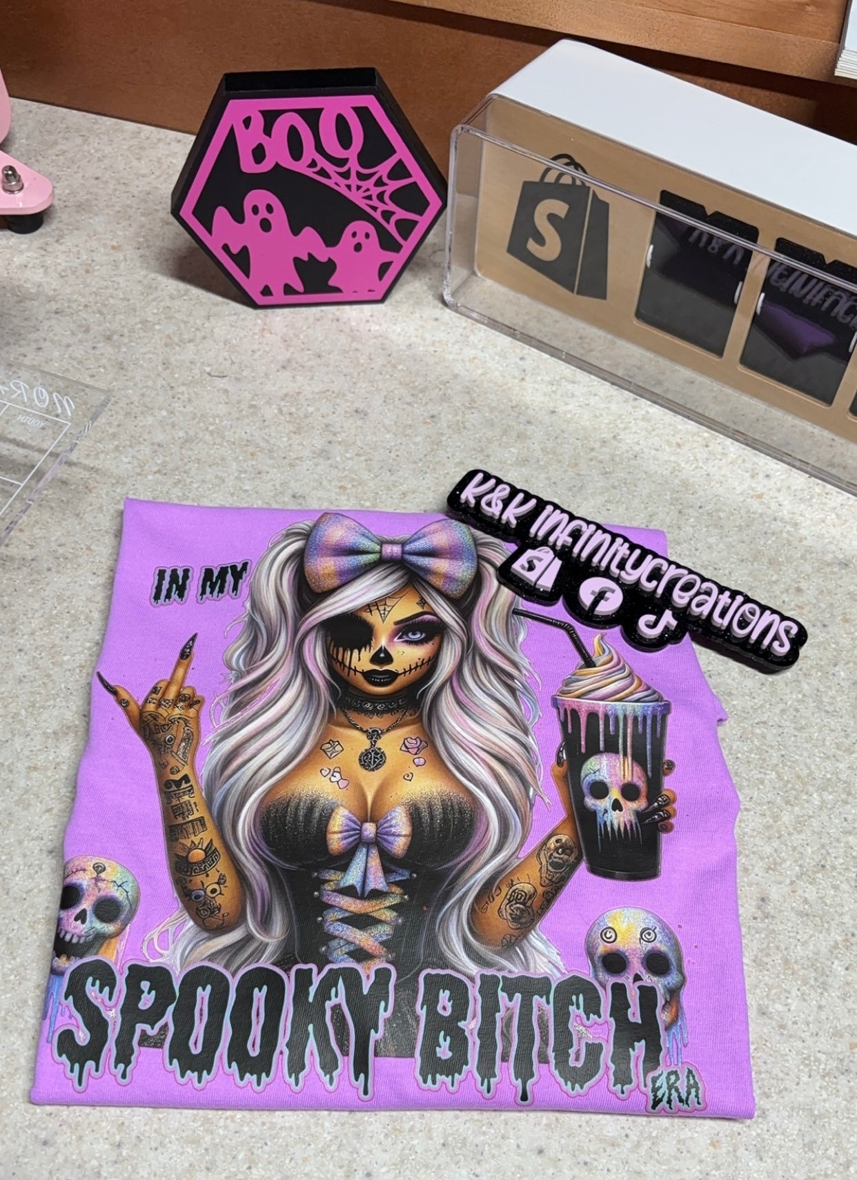 Spooky B*tch CC Tee