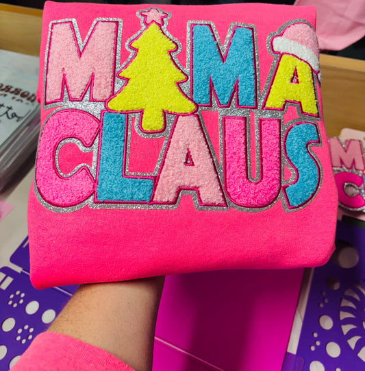 Mama Clause Chenille Sweater