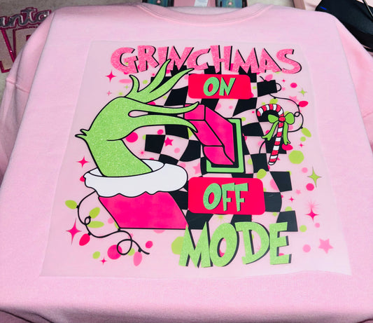 Grinchmas on off Mode Sweater