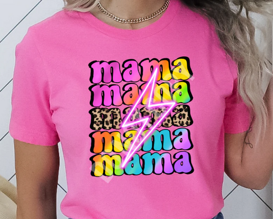 COLORFUL MAMA TEE