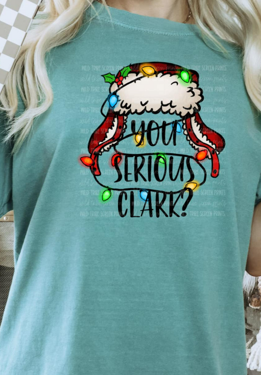 YOU SERIOUS CLARK  CC TEE