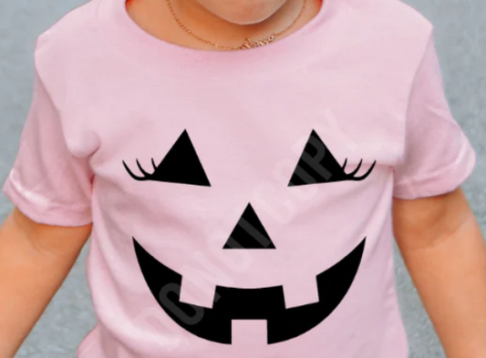 YOUTH/TODDLER EYELASH PUMPKIN TEE