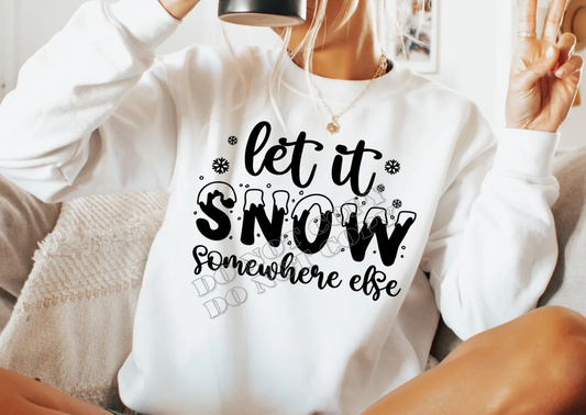 LET IT SNOW SWEATER