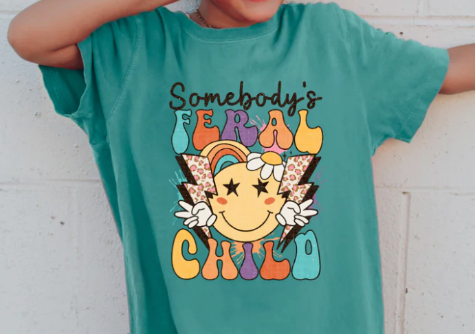 Feral Child Youth Bella Canvas Tee