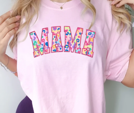 Mama Multicolored CC TEE