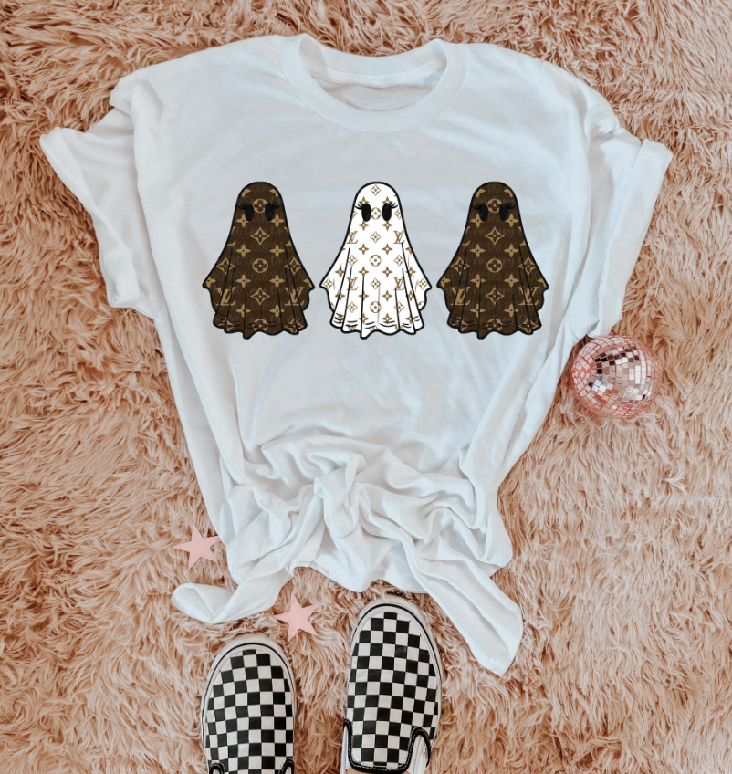 L V BROWN GHOSTIES Tee