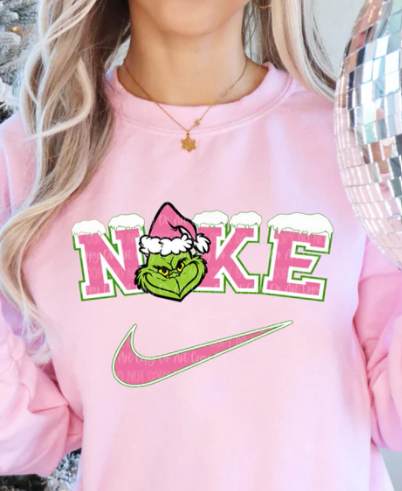 Pink Gman Swoosh Sweater