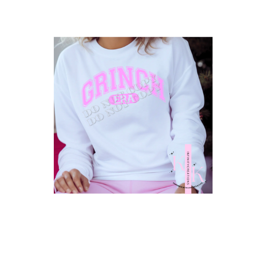 PINK GRINCH ERA SWEATSHIRT