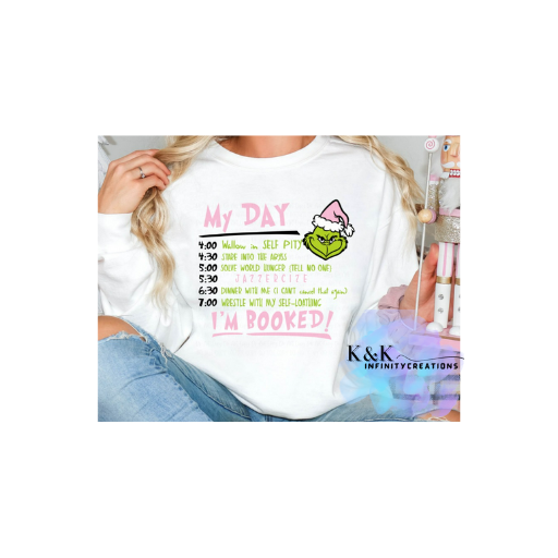 PINK MY DAY SWEATSHIRT