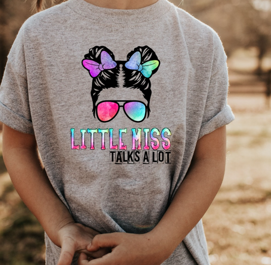 YOUTH/LITTLE MISS TALKS A LOT TEE