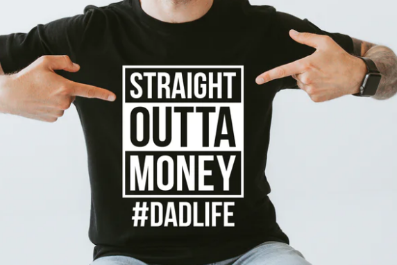 MEN'S STRAIGHT OUTTA MONEY